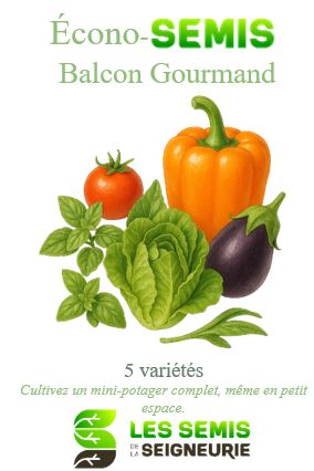 Écono-Semis - Balcon Gourmand - Semences Québec | Les Semis de la Seigneurie