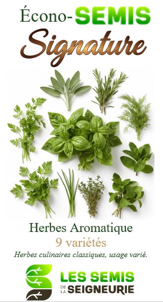 Écono-Semis Signature - Aromatic Herbs