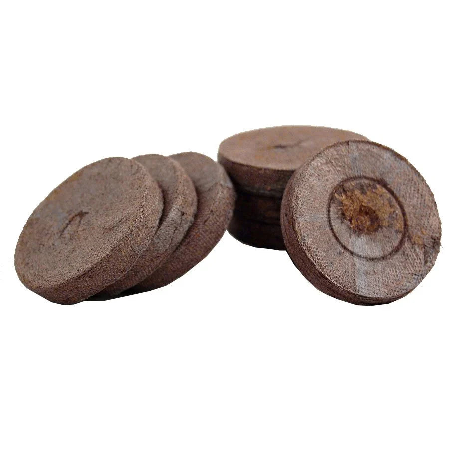 Pastilles de tourbe (peat pellets)