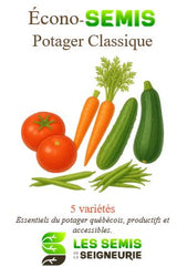 Écono-Semis - Potager Classique - Semences Québec | Les Semis de la Seigneurie