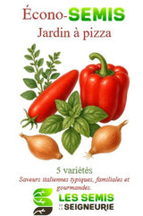Écono-Semis - Jardin à Pizza - Semences Québec | Les Semis de la Seigneurie