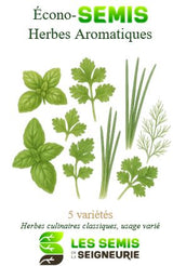 Écono-Semis - Herbes Aromatiques - Semences Québec | Les Semis de la Seigneurie